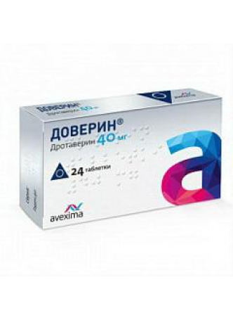 Доверин тб 40 мг N 24 оптом