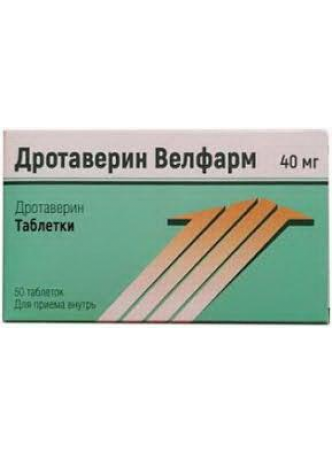 Дротаверин Велфарм таб 40мг N 60 оптом