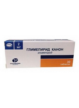 Глимепирид Канон тб 2 мг N 30