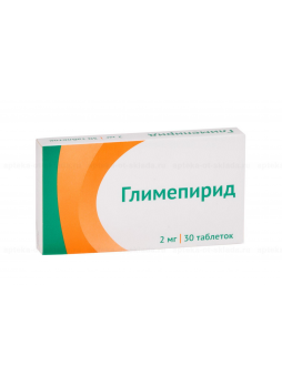 Глимепирид Озон таб 2мг N 30