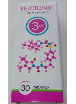 Инстолит тб 3 мг N 30
