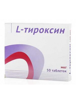L-тироксин Озон таб 50мкг N 50
