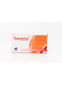 Тиолепта тб п/о плен 600 мг N 60