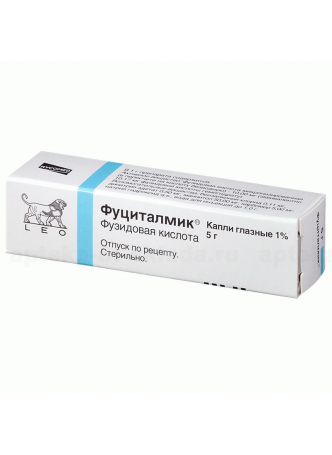 Фуциталмик капли глазн 1% 5г N 1