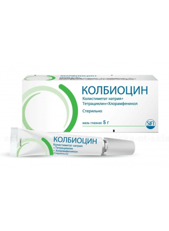 Колбиоцин мазь глазн 5г N 1 оптом