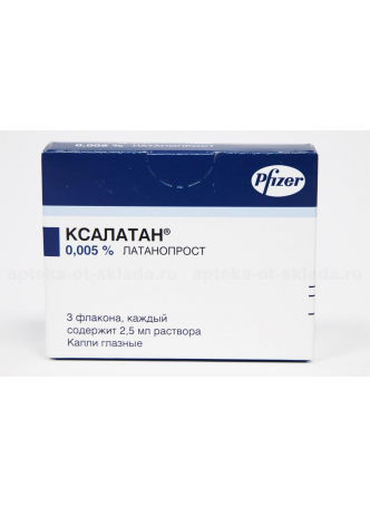 Ксалатан капли глазн 0.005% фл-кап 2.5мл N3