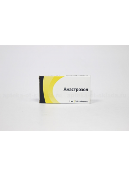 Анастрозол тб п/о плен 1 мг N 30