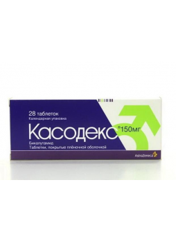 Касодекс тб п/о плен 150 мг N 28