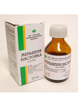 Жень-шень н-ка фл 25мл N 1