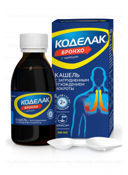 Коделак Бронхо с чабрецом эликсир 200 мл N 1