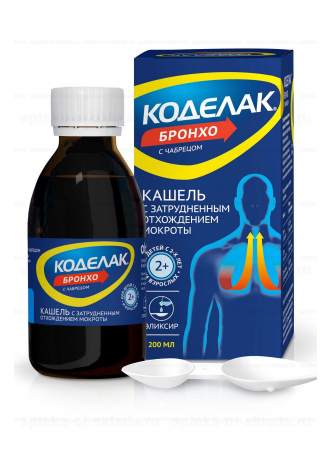 Коделак Бронхо с чабрецом эликсир 200 мл N 1 оптом