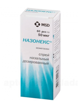 Назонекс спрей наз 50мкг/доза 60доз N 1