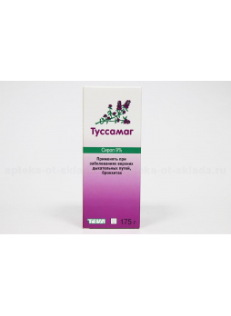 Туссамаг сироп 9г/100г б/сахара 175г фл N 1