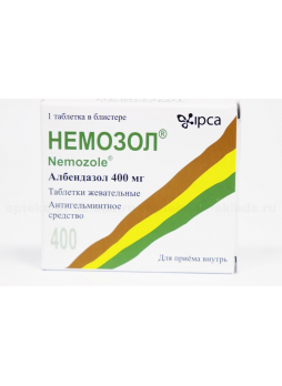 Немозол тб жеват 400мг N 1