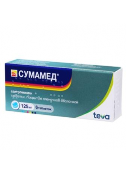 Сумамед тб 125мг N 6