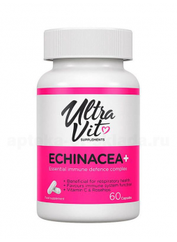 Ultra-Vit суплемент эхинацея + капс N 60