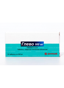 Глево тб п/о плен 500мг N 10