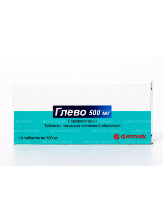 Глево тб п/о плен 500мг N 10 оптом