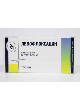 Левофлоксацин р-р д/инф 5мг/мл 100 мл N 1
