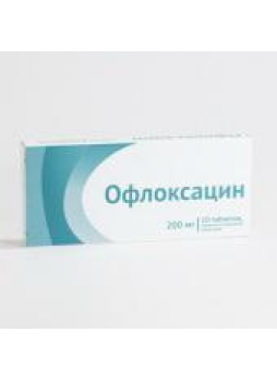 Офлоксацин Озон таб п/о плен 200мг N 10