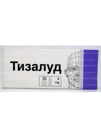 Тизалуд тб 4мг N 30 оптом