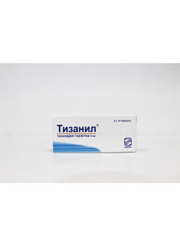 Тизанил тб 2 мг N 20
