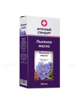 Аптечный стандарт масло льняное 250 мл N 1