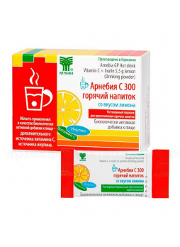 Арнебия С 300 горячий напиток со вкусом лимона пор пак 5.5г БАД N 10