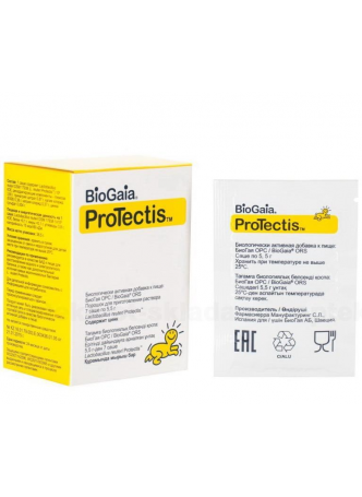 BioGaia БиоГая ProTectis порошок д/пригот раствора саше 5.5г N 7 оптом