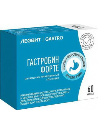 Гастробин форте капс N 60 оптом