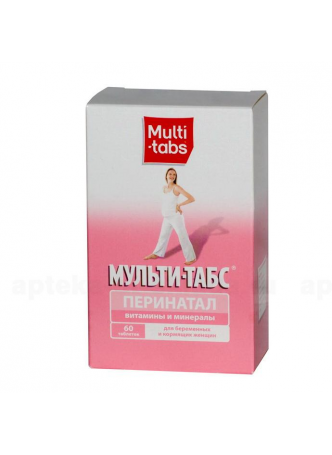 Мульти-табс Перинатал тб п/о N 60 оптом