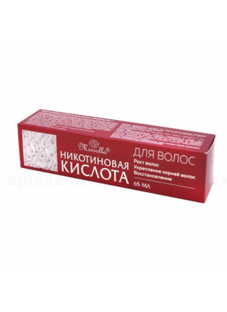 Никотиновая кислота д/волос 65мл рост волос/укепл/восст N 1