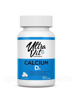 Ultra-Vit суплемент кальций и вит D3 тб N 90