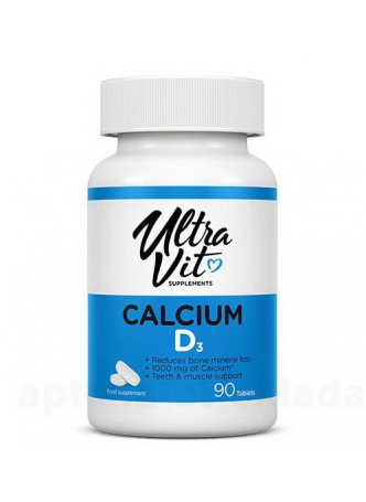 Ultra-Vit суплемент кальций и вит D3 тб N 90 оптом