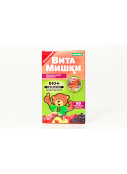 Вита мишки био+ паст жеват N 60