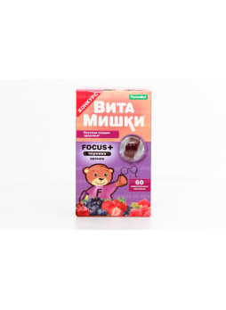 Вита мишки фокус +жеват пастилки N 60