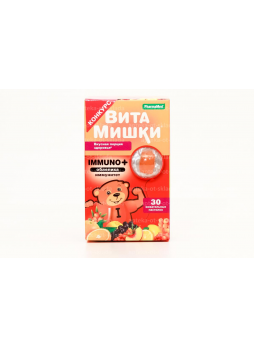 Вита мишки иммуно + жеват пастилки N 30