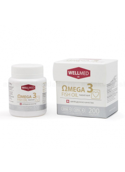 Wellmed ch рыбий жир капс БАД N 200