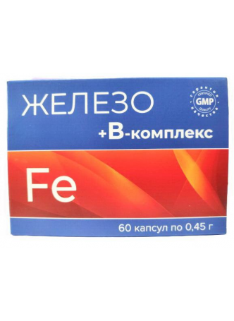 Железо+В-комплекс капс 0,45г N 60