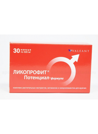 Ликопрофит потенциал-формула капс N 30 оптом