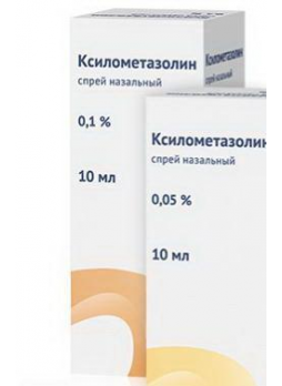 Ксилометазолин Озон спрей наз 0,1% 10 мл N 1