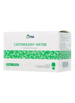 Салтиказон - Натив пор д/инг дозир 50мкг+100мкг 60 доз+ингалятор N 1