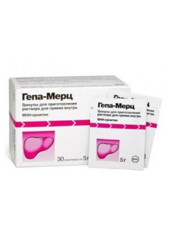 Гепа-мерц гран 5г пак N 30