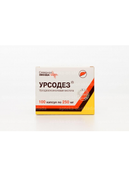 Урсодез капс 250 мг N 100