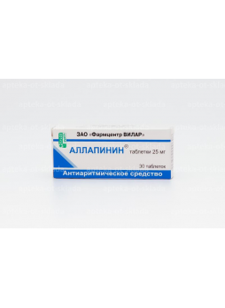 Аллапинин тб 25мг N 30