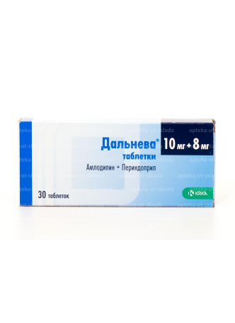 Дальнева таб 10мг+8мг N 30 оптом