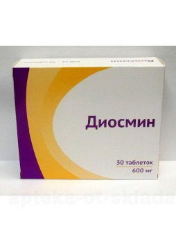 Диосмин Озон тб п/о плен 600мг N30