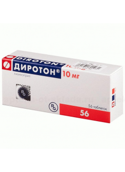 Диротон тб 10 мг N 56