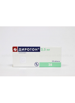Диротон тб 20мг N 28
