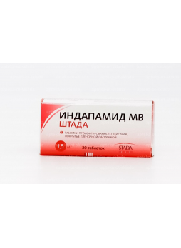 Индапамид МВ тб п/о 1.5мг N 30